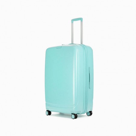 Grande valise rigide bleu turquoise Elite Pure Bright